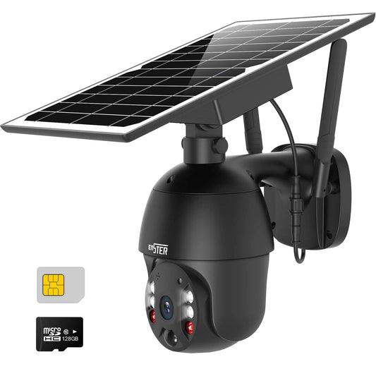 ENSTER Solar Powered Wireless Security Camera Outdoor